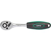 Llave de carraca de 1-4&quot- con 72 dientes de WIESEMANN 1893 | Trinquete de dentado fino de Acero al cromo vanadio con…